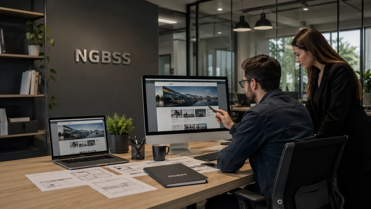 Professional business website design